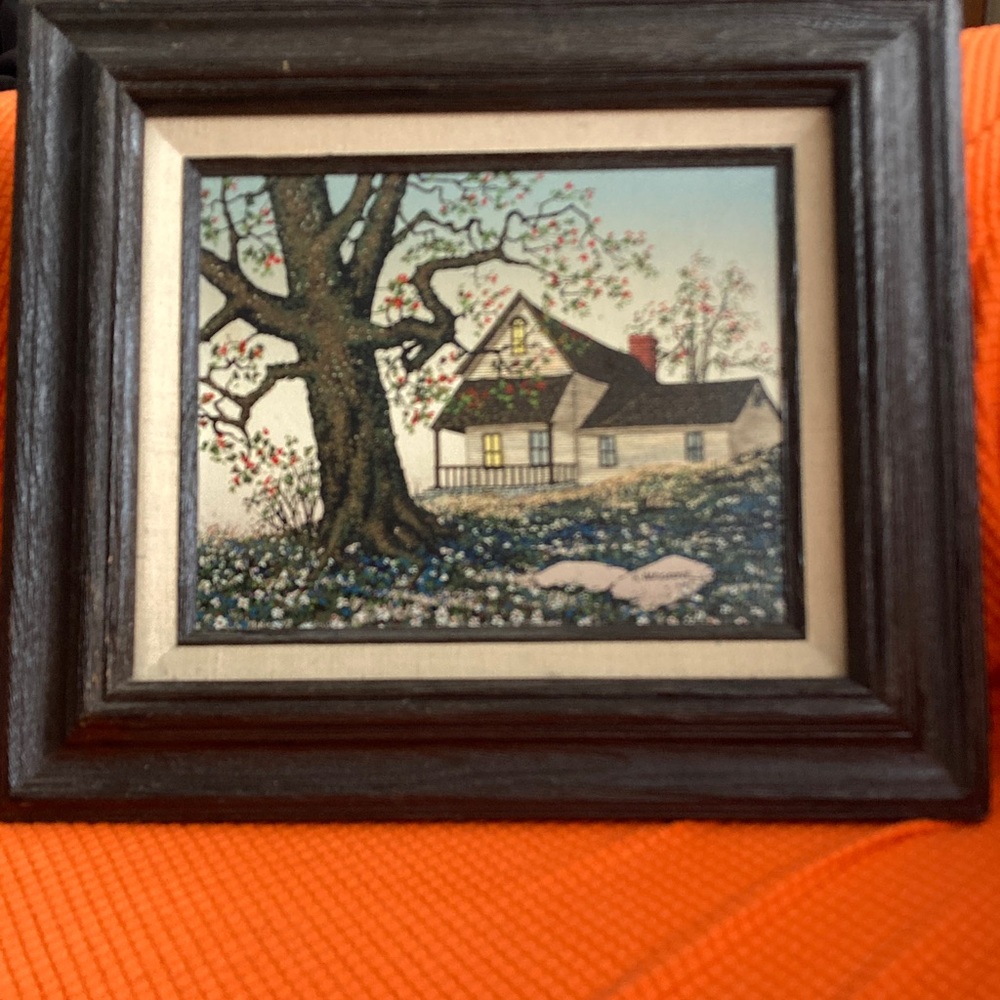 Farm House H. Hargrove painting